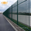 Euro Style Galvanisé Metal High Security Palisade Prix de clôture